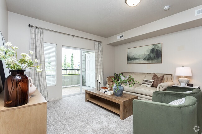 2BR, 2BA - 1,003SF - Living Room - Concord at Geneva