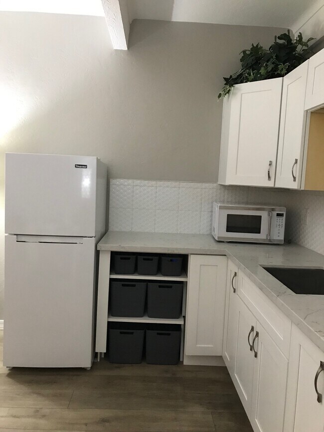 Small pantry area included - 7350 N Pima Rd Unit 165