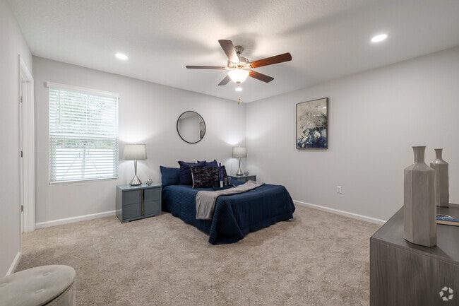 4BR, 2BA - 1,456SF - Primary Bedroom