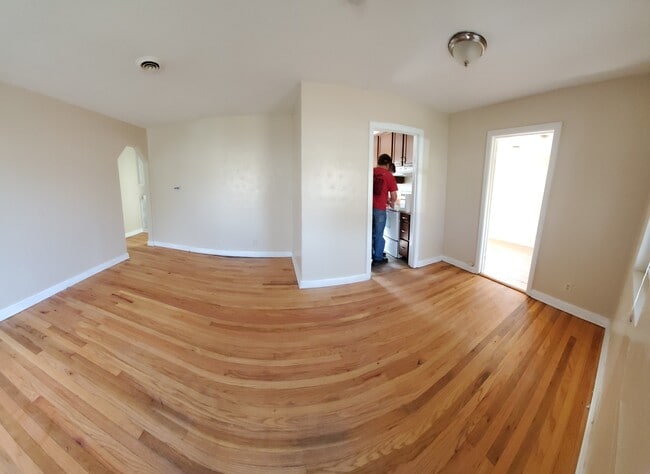Living room from the front door - 1917 Joliet St