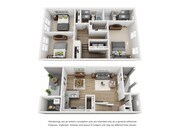 The Southern Oak floor plan The Arden