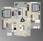 Plano de planta B3-E Allura