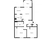 2BR/1BA