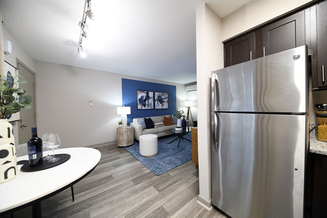 Experience contemporary urban living with this beautifully designed apartment space.