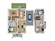 3 BR Cottage with Garage