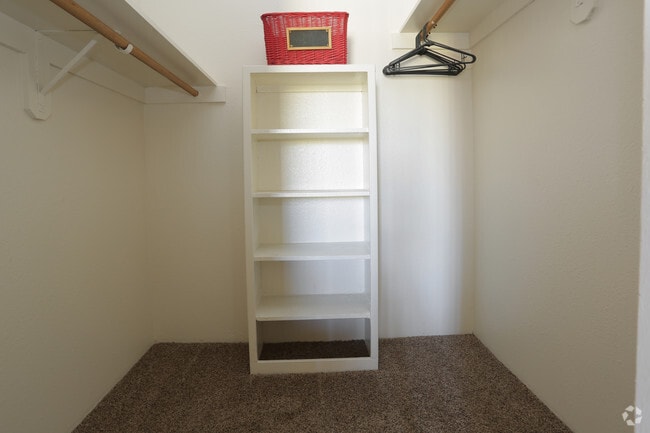 walk-in closets