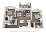Two Bedroom Floor Plan