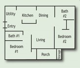 2BR/2BA