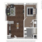 1BED/1BATH - 698 sqft