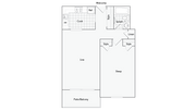 Ashworth 1-Bedroom Floorplan