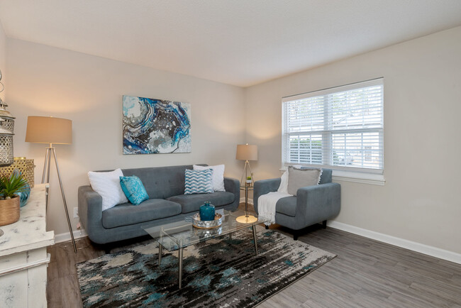 Premium Living Room - Boundary Village Apartments