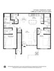 B1G Floor plan W Dimensions