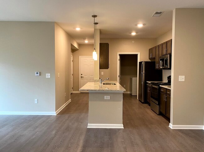Brand New 2 Bedroom kitchen from Dining room