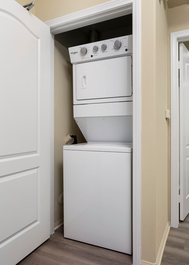 In-unit washer and dryer