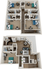 5x5.5 Corner Floor Plan - The Collective at Clemson