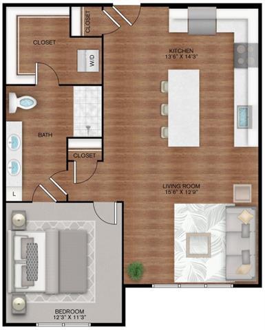 Photo - 5332 Trinity River Trl Unidad 1512