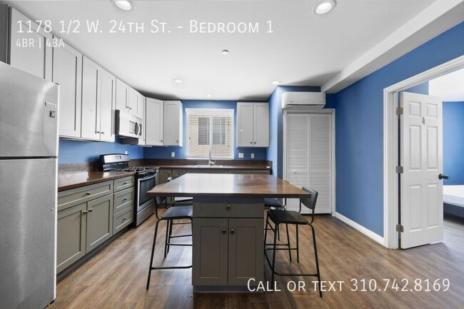 Photo - 1178 1/2 W. 24th St.-Bedroom 1 Apartment Unit Bedroom 1