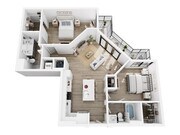 B2 floor plan LANA at Lake Norman