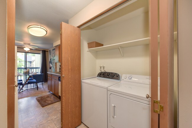 In Unit Washer and Dryer
