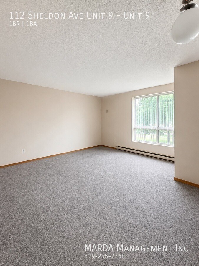 COZY 1 BED/ 1 BATH UNIT IN CHATHAM + HYDRO - COZY 1 BED/ 1 BATH UNIT IN CHATHAM + HYDRO Unit 9