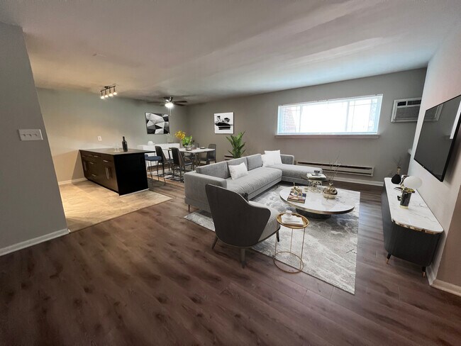 updated living room