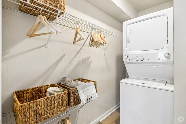 A3-V - 1BR, 1BA - 558SF - Closet / Laundry
