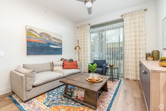 1HAB, 1BA - 706 ft² - Sala de estar