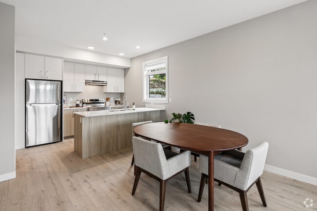 2BR, 2BA - 1,190SF - Dinging Area and Kitchen
