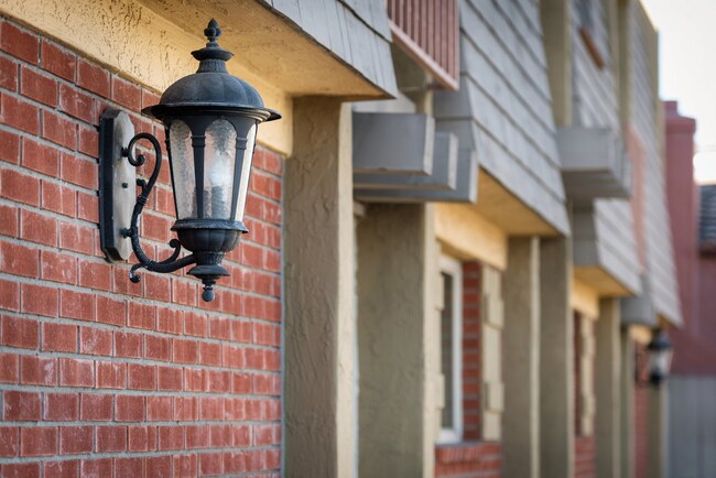 5025 Niagara Ave, San Diego-Light Fixture on Brick wall