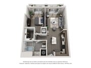 B7 floor plan Sofia Coral Gables