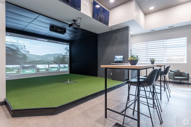 Deveraux Divots Golf Lounge - Cadence at Griesbach