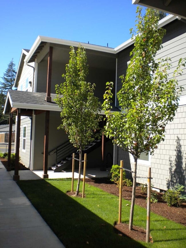Building Entrance - Hawks Point Apartments