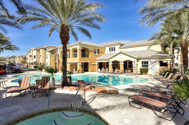 Pool Area - 7181 S Durango Dr Apartment Unit 3139
