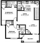 2bed 2bath