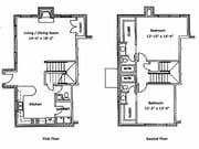 Two Bedroom Townhouse