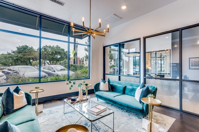 brand new updated leasing office
