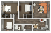 3 bedroom 1 bathroom