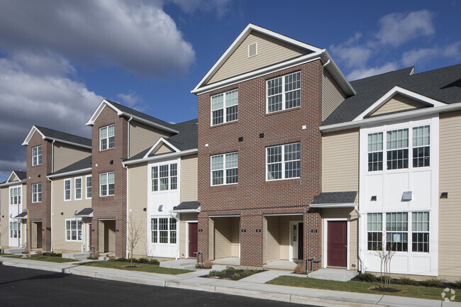 Townhome view - The Mill at Riverside Rental