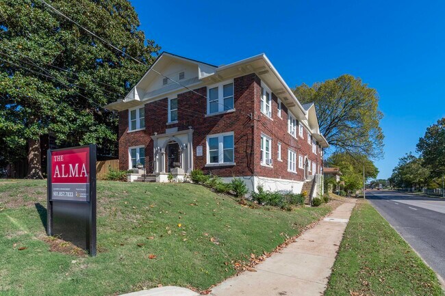 Front of Building - The Alma Apartments