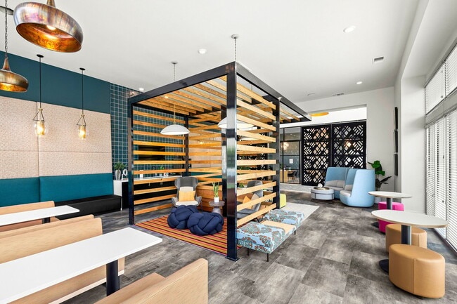 24-Hour Clubhouse with Resident Lounge and Coffee Bar