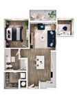 A1D floor plan Solis Birkdale