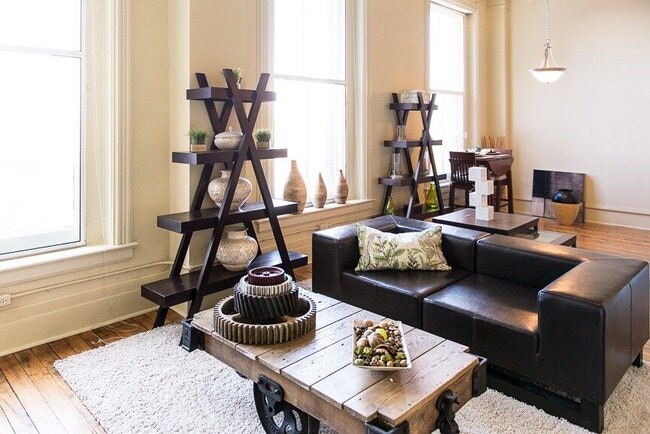 Living Area - Warner Lofts