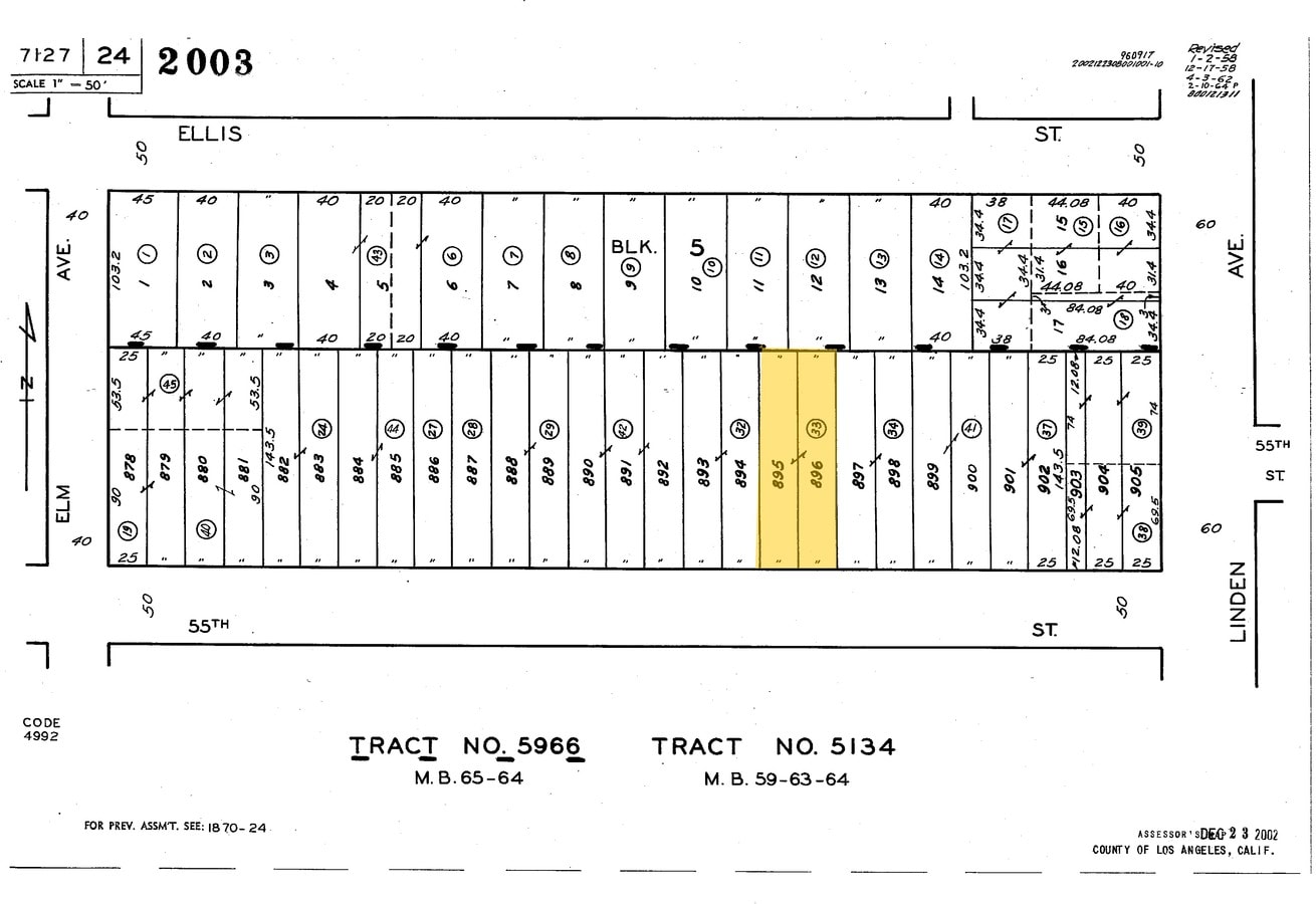 Plat Map - 473 E 55Th St