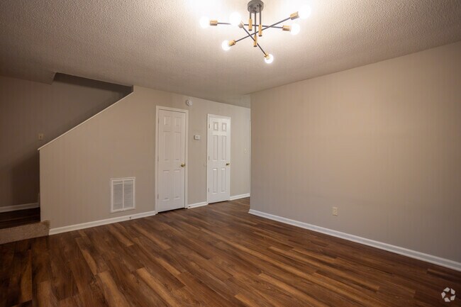 2BR,1.5BA - 1,105SF - Living Room