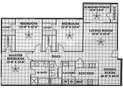 3BR/2BA