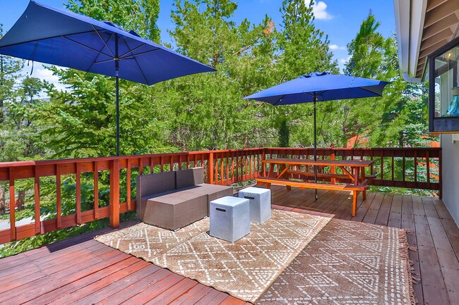 Photo - Charming 3 Bed Mountain Retreat | Wood Beams, Fireplace & Deck