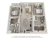 B4_2Bed_2Bath_1290 Sq Ft