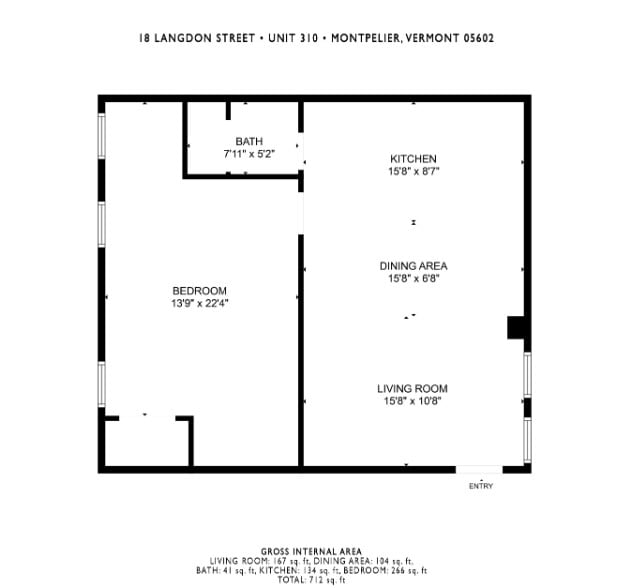 Photo - 18 Langdon St Unidad 310