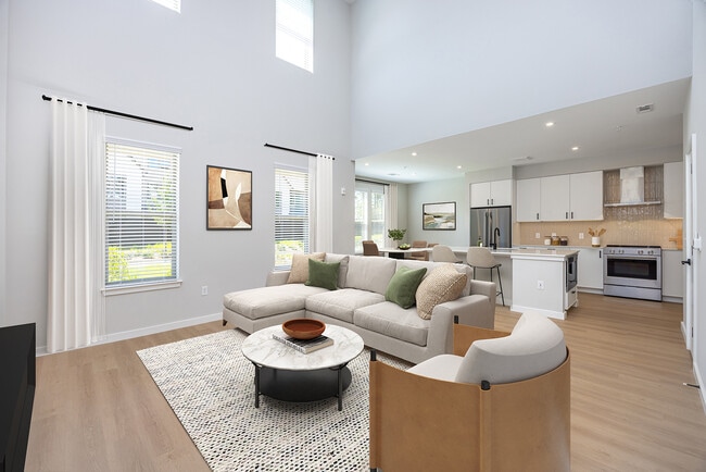 Upgrade Collection 3BR Townhome Living Area