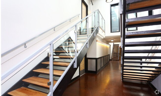 Staircase - Miller Lofts @ Plant Zero